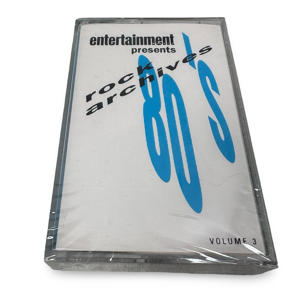 Entertainment Weekly Rock Archives 80s Vol 3 Cassette New Sealed‎ 1990 Various